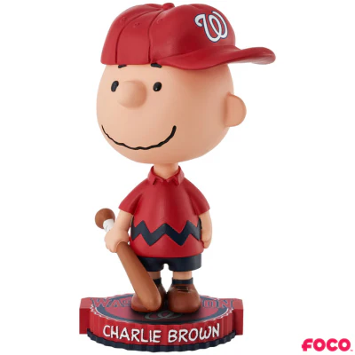 Charlie Brown Peanuts Bighead MLB Bobbleheads - Image 30