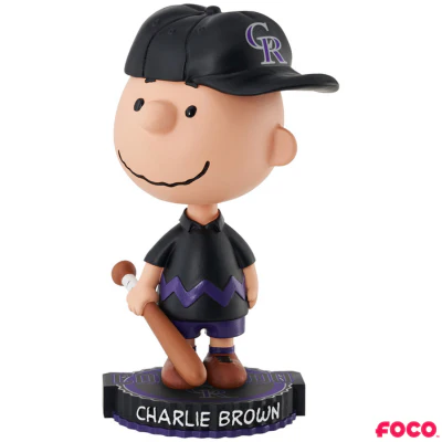 Charlie Brown Peanuts Bighead MLB Bobbleheads - Image 9