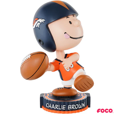 Charlie Brown Peanuts Bighead NFL Bobbleheads - Image 11