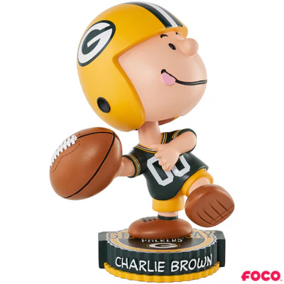 Charlie Brown Peanuts Bighead NFL Bobbleheads - Image 13