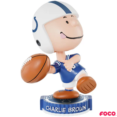 Charlie Brown Peanuts Bighead NFL Bobbleheads - Image 15