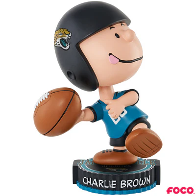 Charlie Brown Peanuts Bighead NFL Bobbleheads - Image 16