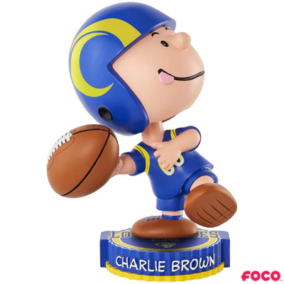 Charlie Brown Peanuts Bighead NFL Bobbleheads - Image 20