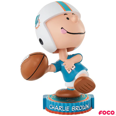 Charlie Brown Peanuts Bighead NFL Bobbleheads - Image 21