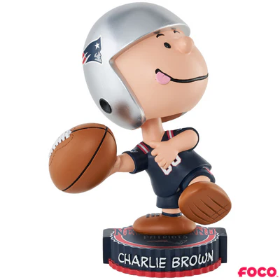 Charlie Brown Peanuts Bighead NFL Bobbleheads - Image 23