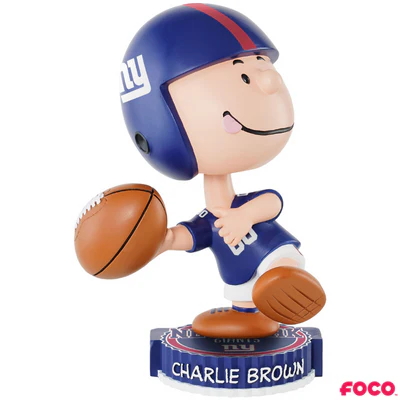 Charlie Brown Peanuts Bighead NFL Bobbleheads - Image 25