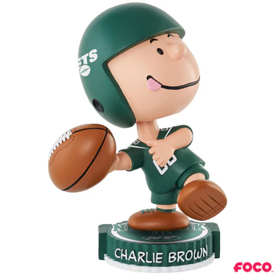 Charlie Brown Peanuts Bighead NFL Bobbleheads - Image 26