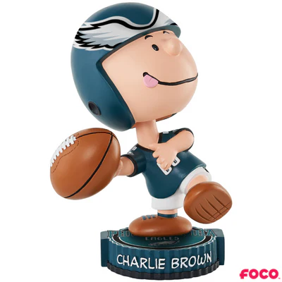 Charlie Brown Peanuts Bighead NFL Bobbleheads - Image 27