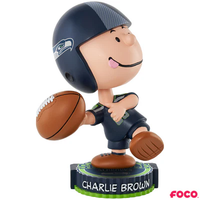 Charlie Brown Peanuts Bighead NFL Bobbleheads - Image 30