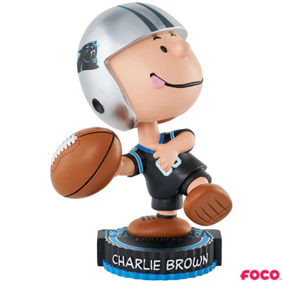 Charlie Brown Peanuts Bighead NFL Bobbleheads - Image 6