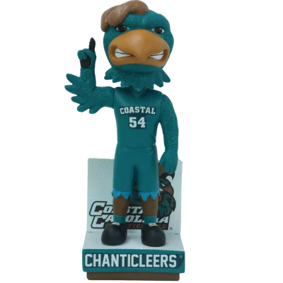 Chauncey the Chanticleer Coastal Carolina Chanticleers Mascot Bobblehead (Presale) - Image 2