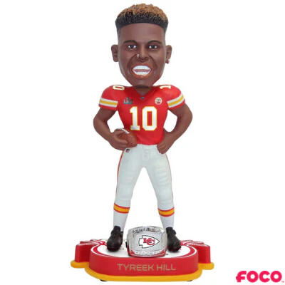 Kansas City Chiefs Super Bowl LIV 54 Champions Bobbleheads - Image 16
