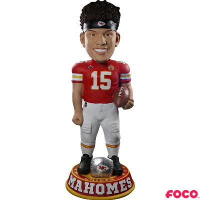 Kansas City Chiefs Super Bowl LIV 54 Champions Bobbleheads - Image 18