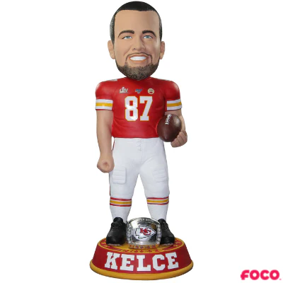 Kansas City Chiefs Super Bowl LIV 54 Champions Bobbleheads - Image 19