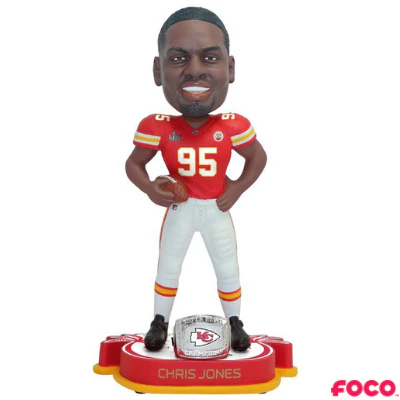 Kansas City Chiefs Super Bowl LIV 54 Champions Bobbleheads - Image 3