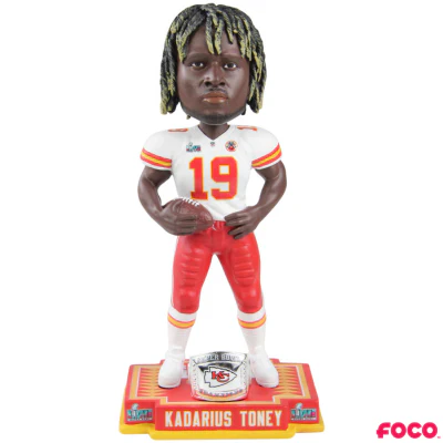 Kansas City Chiefs Super Bowl LVII 57 Champions Bobbleheads - Image 11