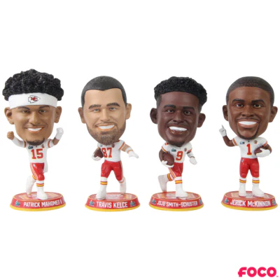 Kansas City Chiefs Super Bowl LVII 57 Champions Bobbleheads - Image 18