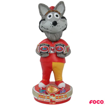 Kansas City Chiefs Super Bowl LVIII 58 Champions Bobbleheads - Image 14