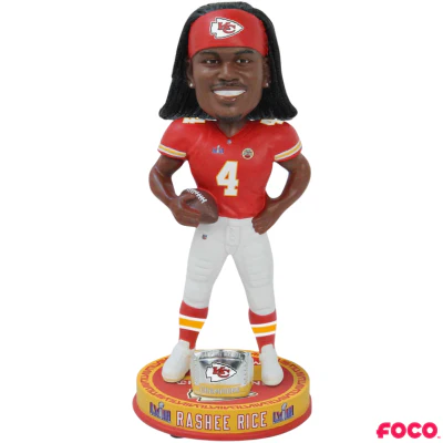 Kansas City Chiefs Super Bowl LVIII 58 Champions Bobbleheads - Image 16