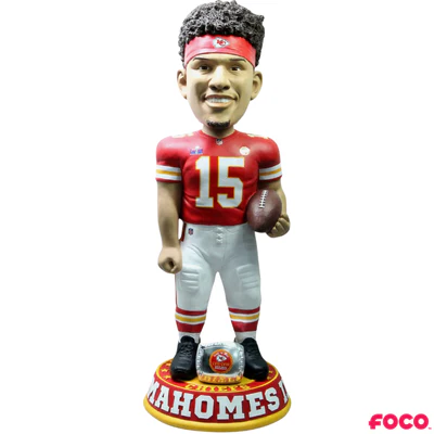 Kansas City Chiefs Super Bowl LVIII 58 Champions Bobbleheads - Image 20