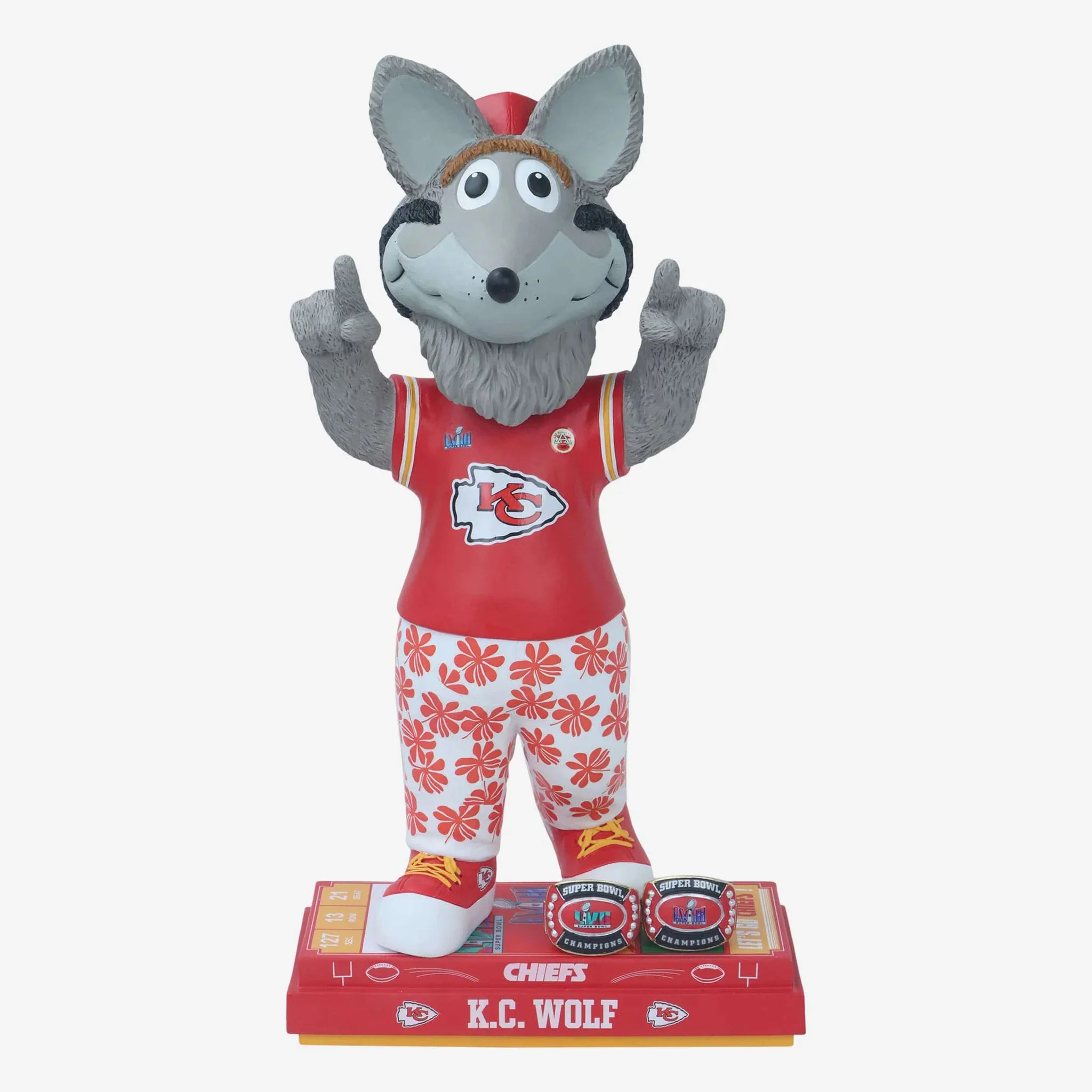 Kansas City Chiefs Super Bowl LVIII 58 Champions Bobbleheads - Image 25