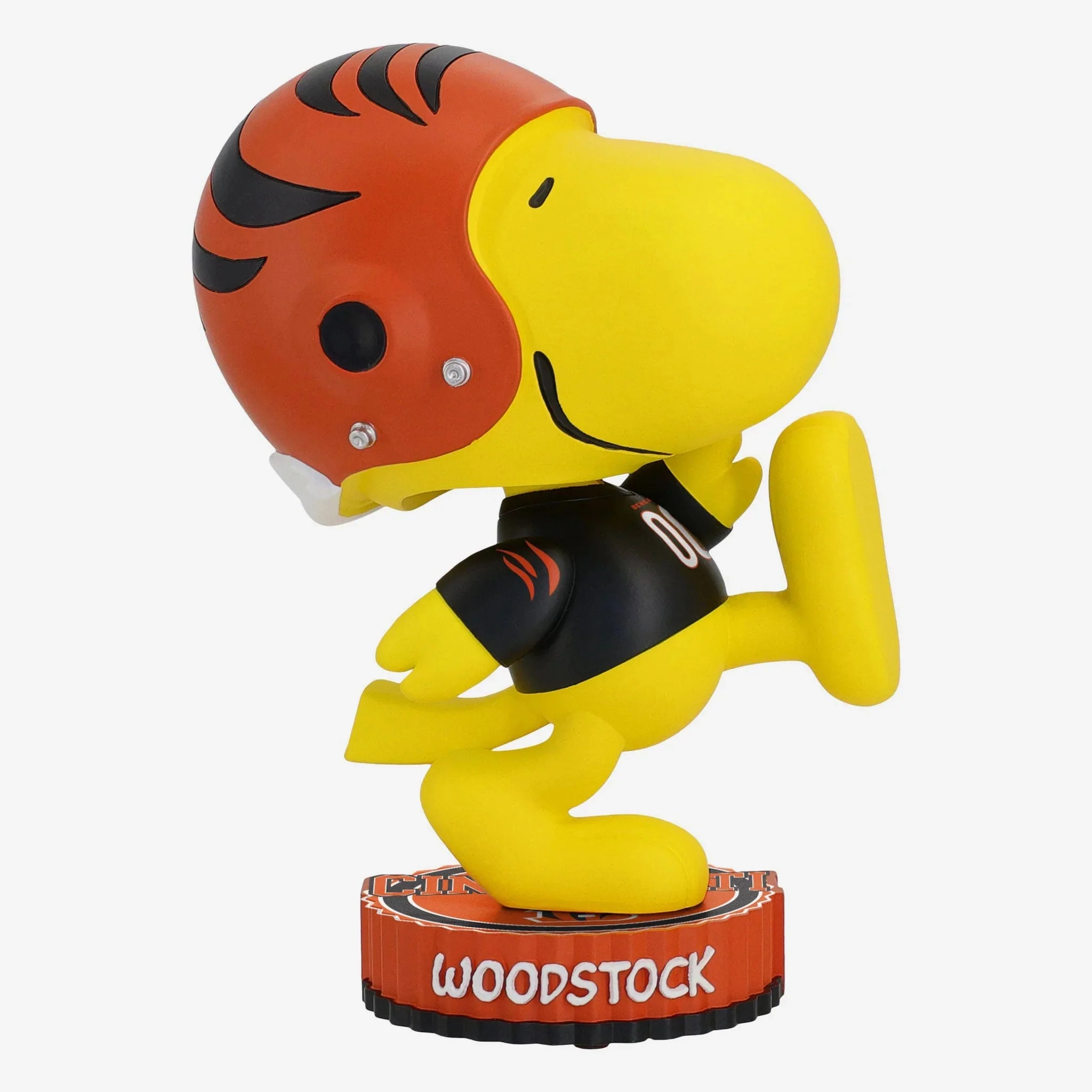 Woodstock Cincinnati Bengals 2024 Peanuts Bighead NFL Football Bobblehead