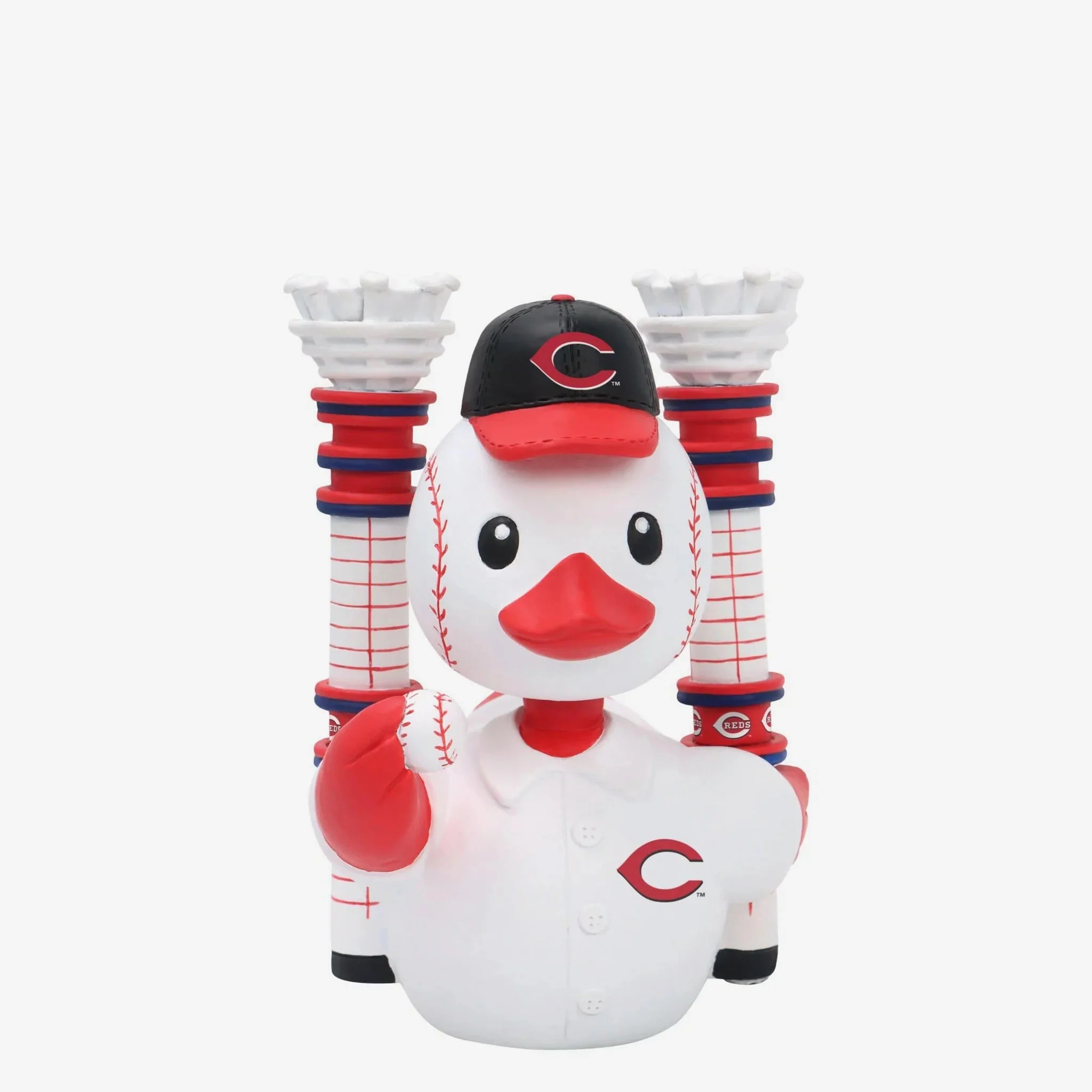 Cincinnati Reds Thematic Bobble Duck Mini MLB Bobblehead