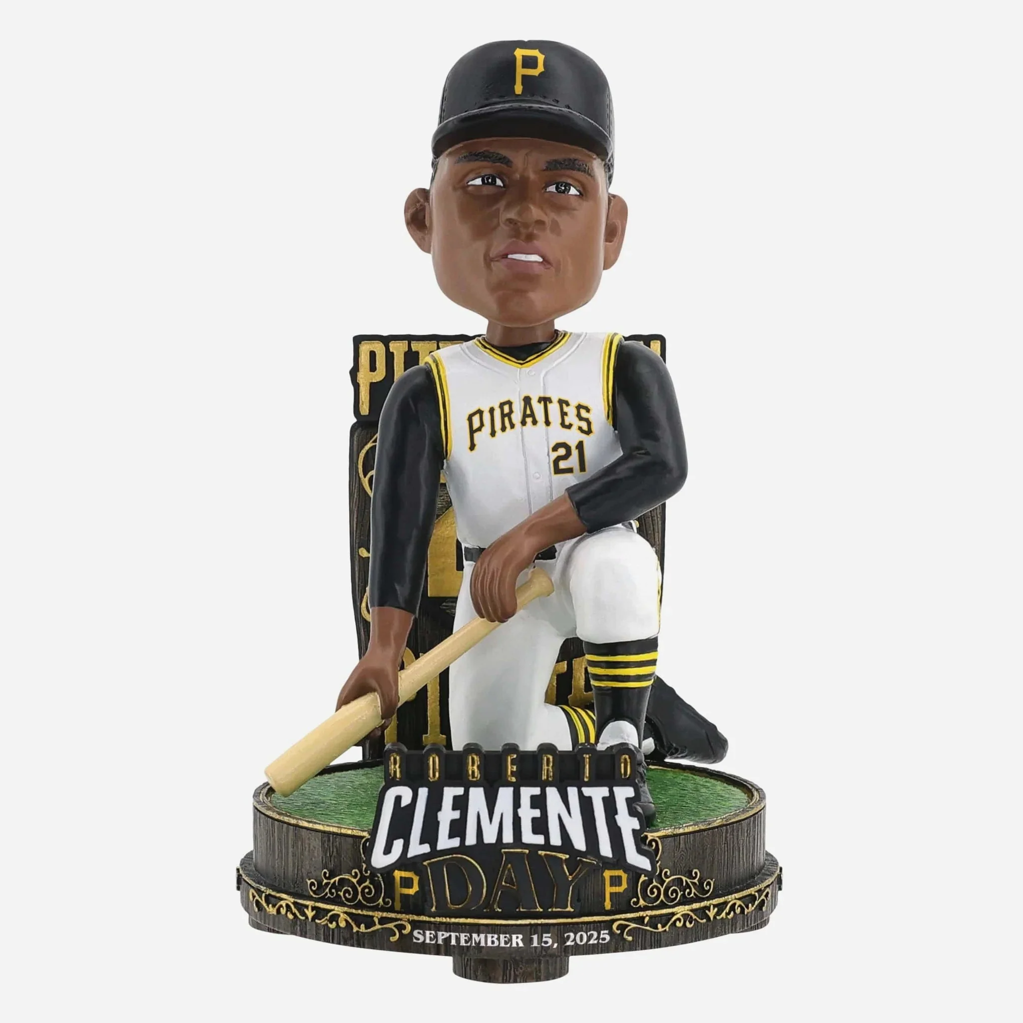 Roberto Clemente Pittsburgh Pirates Roberto Clemente Day MLB Baseball Bobblehead