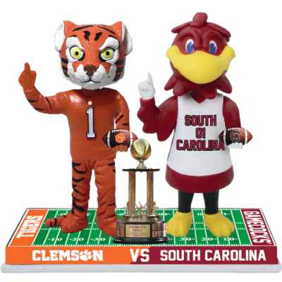 Clemson vs. South Carolina Football Rivalry Bobblehead (Presale) - Image 2
