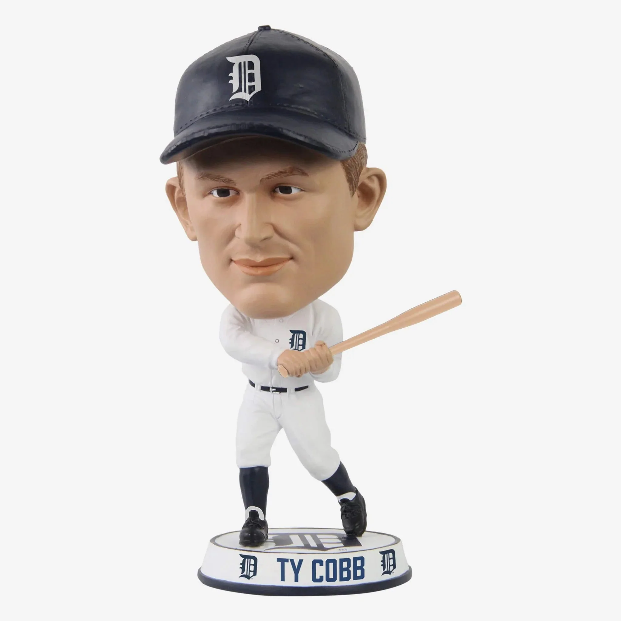 Ty Cobb Detroit Tigers Home Jersey Bighead MLB Baseball Bobblehead