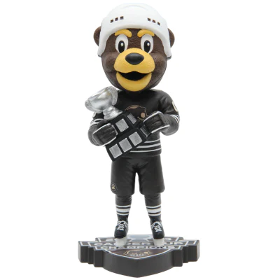 Coco the Bear Hershey Bears Mascot 2023 Calder Cup Champions Bobbleheads - Image 2