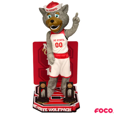 NCAA College Basketball National Champions Mascot Bobbleheads - Image 35