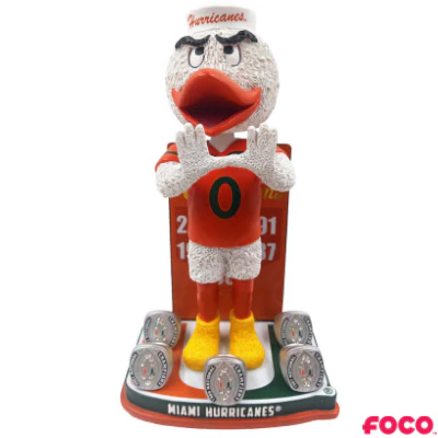 NCAA College Football National Champions Mascot Bobbleheads - Image 10