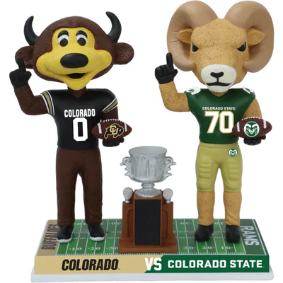 Colorado vs. Colorado State Football Rivalry Bobblehead - Image 2