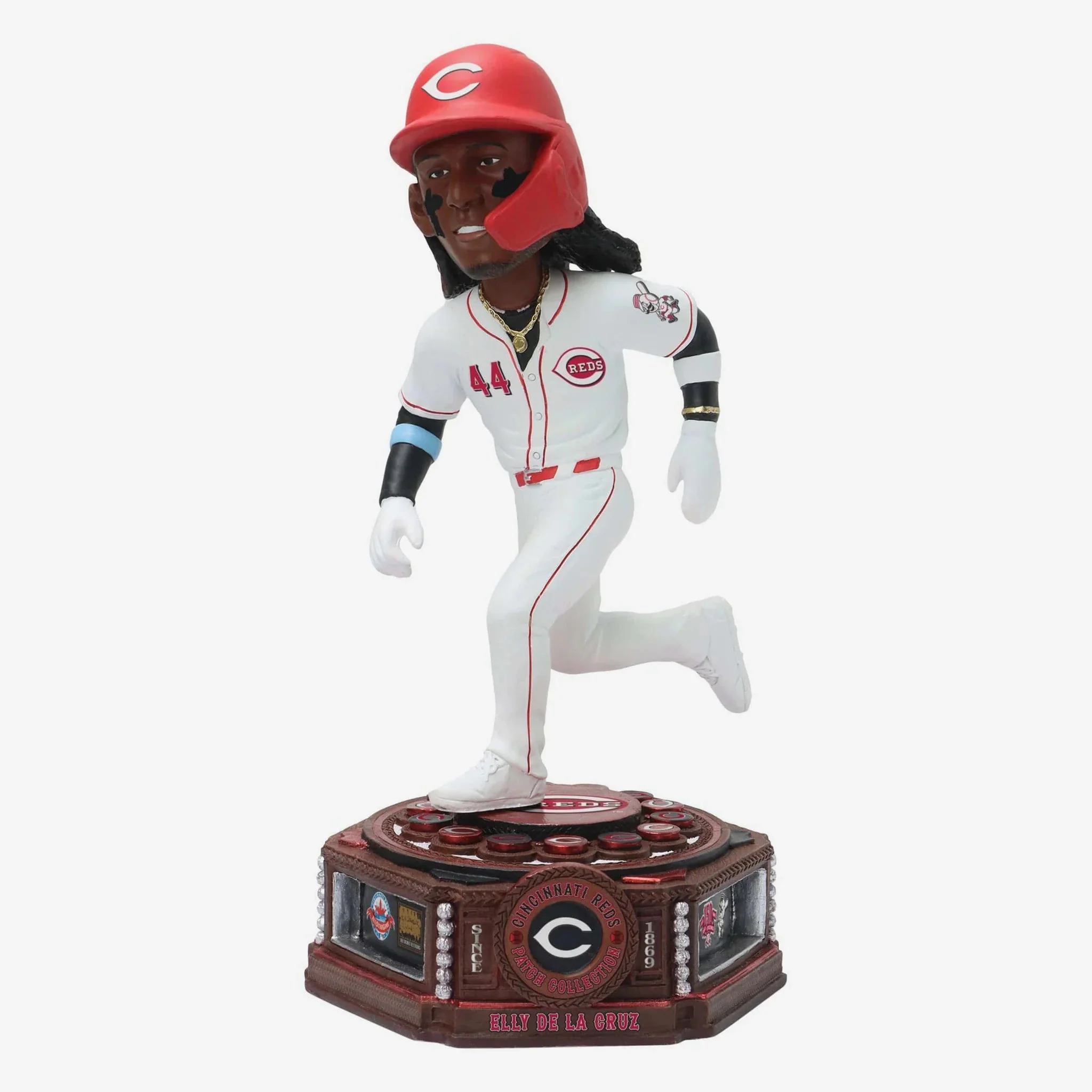 Elly De La Cruz Cincinnati Reds Patch Collection MLB Bobblehead