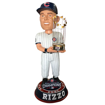 Chicago Cubs 2016 World Series Champions 3 Foot Bobbleheads - Image 3