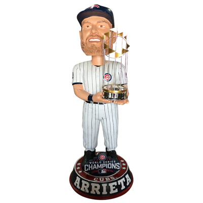 Chicago Cubs 2016 World Series Champions 3 Foot Bobbleheads - Image 6