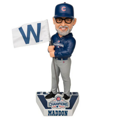 Chicago Cubs 2016 World Series Fly the W Bobbleheads - Image 4