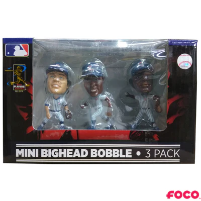 Chicago Cubs Mini Set of 3 Legends Bobbleheads - Image 4