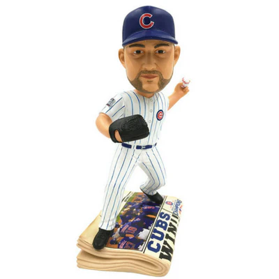 Chicago Cubs 2016 World Series Newspaper Bobbleheads - Image 14