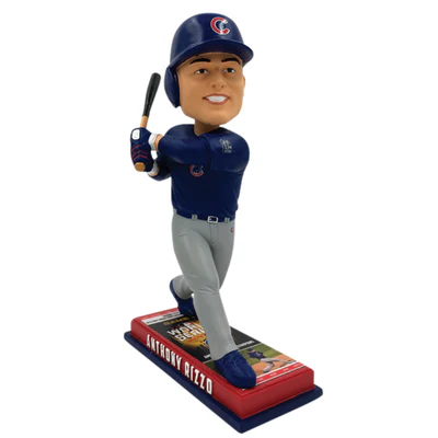 Chicago Cubs 2016 World Series Ticket Base Bobbleheads - Image 3