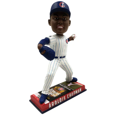 Chicago Cubs 2016 World Series Ticket Base Bobbleheads - Image 4