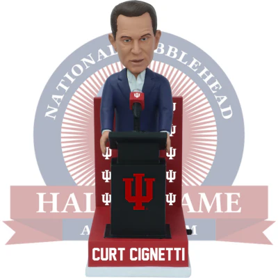 Curt Cignetti Indiana Hoosiers Coach Talking Bobblehead