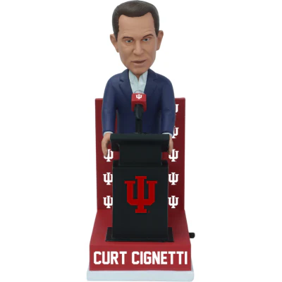 Curt Cignetti Indiana Hoosiers Coach Talking Bobblehead - Image 2