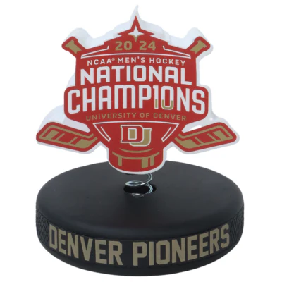 Denver Pioneers 2024 NCAA Men's Hockey National Champions Bobbleheads - Image 4
