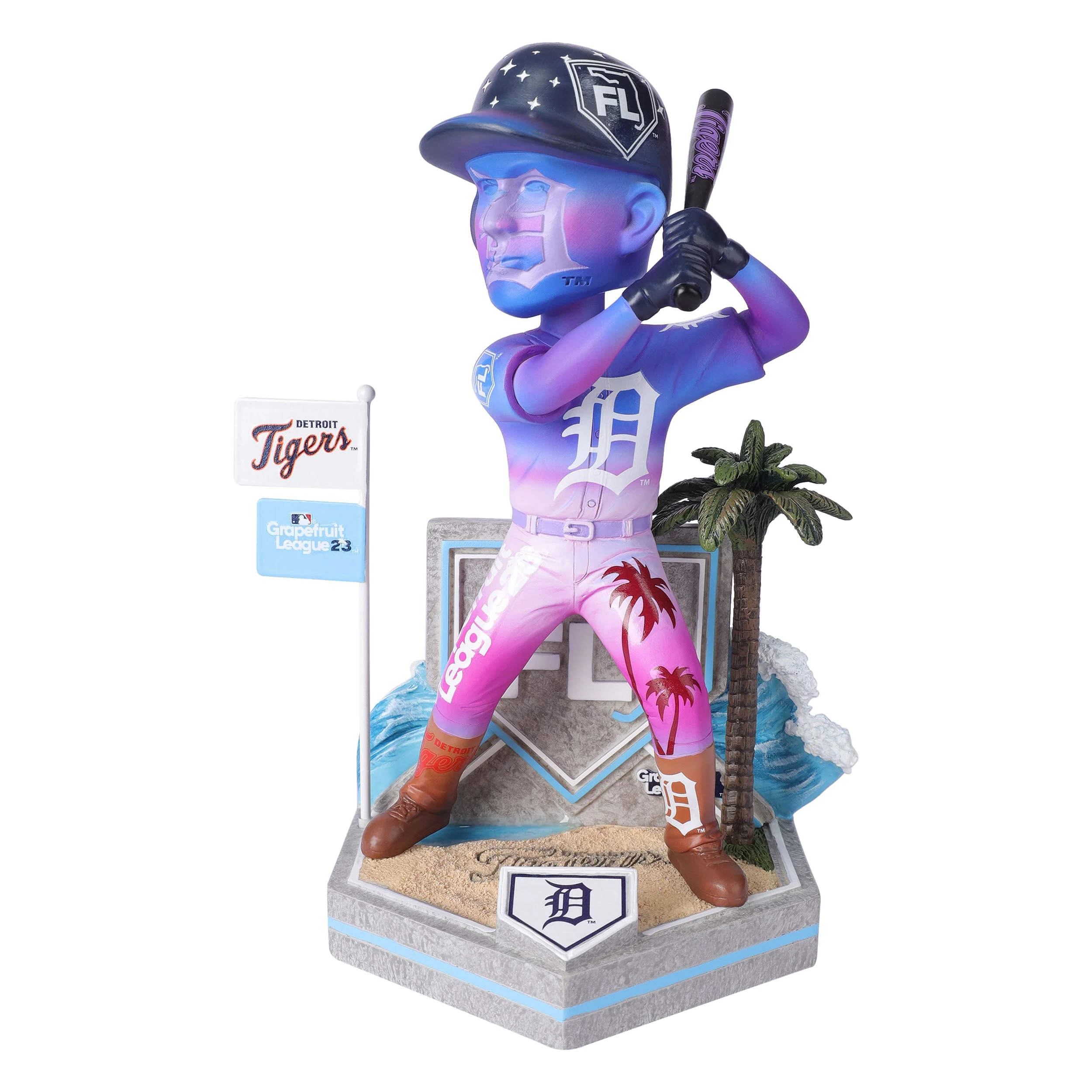 Detroit Tigers Grapefruit League Bobbles On Parade MLB Baseball Bobblehead