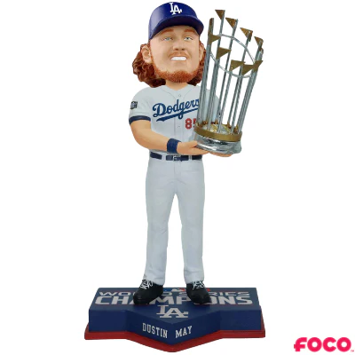 Los Angeles Dodgers 2020 World Series Champions Bobbleheads - Image 10