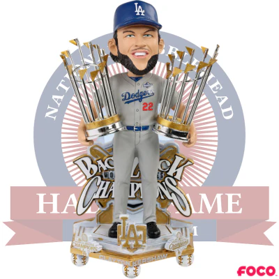 Los Angeles Dodgers 2025 World Series Champions Celebration Bobbleheads