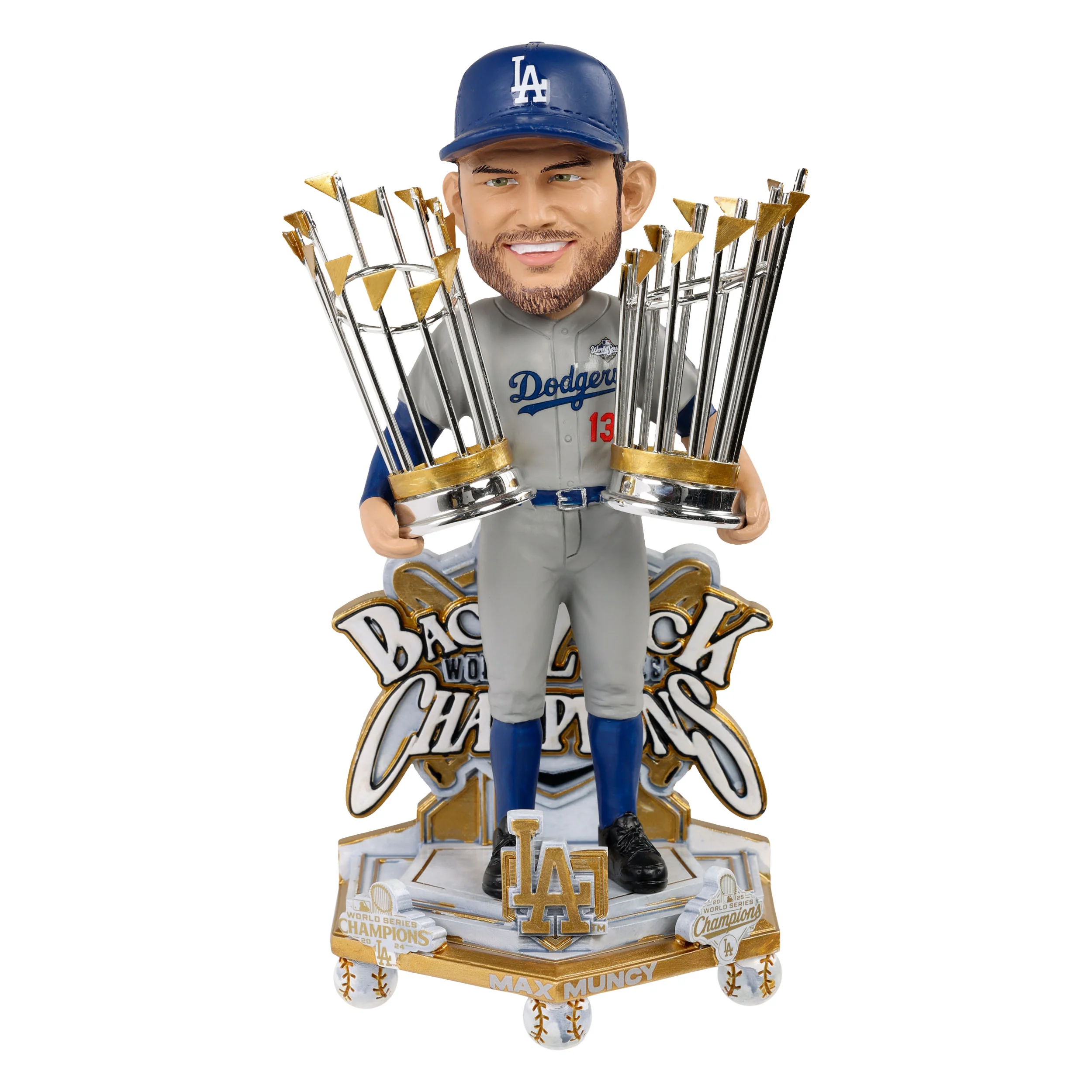 Los Angeles Dodgers 2025 World Series Champions Celebration Bobbleheads - Image 10