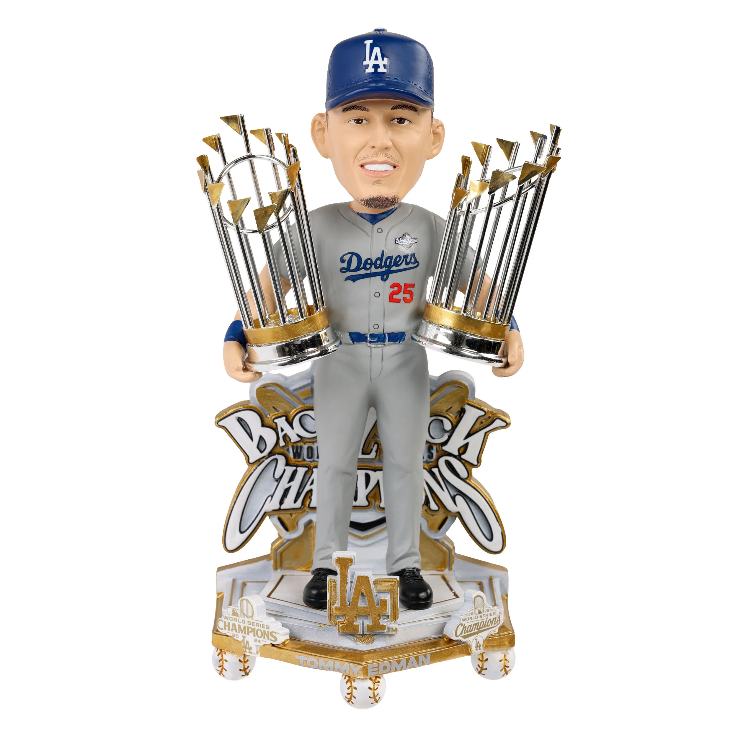 Los Angeles Dodgers 2025 World Series Champions Celebration Bobbleheads - Image 13